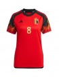 Ženski Nogometna dresi replika Belgija Youri Tielemans #8 Domači SP 2022 Kratek rokav